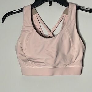 LULULEMON Women’s Free To Be Longline Pink Bra Size 4